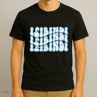 Groovy Wavy Style School Spirit Wear T-Shirt thumb 3