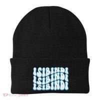 Groovy Wavy Style School Spirit Wear Beanie thumb 0