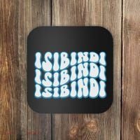 Groovy Wavy Style School Spirit Wear Coaster thumb 0