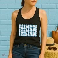 Groovy Wavy Style School Spirit Wear Women's Tank Top thumb 2