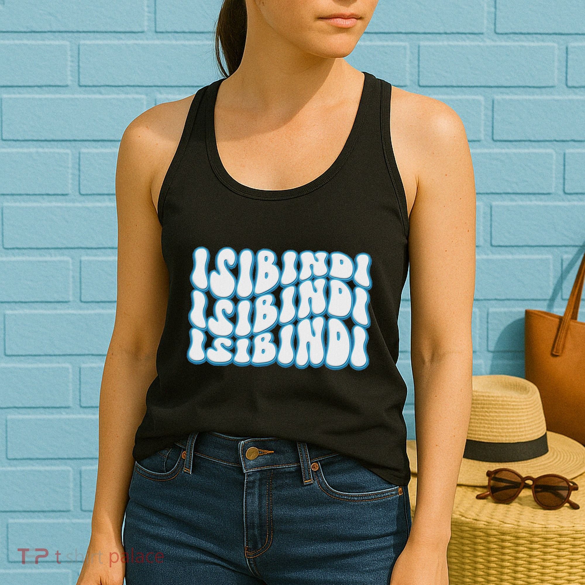 Groovy Wavy Style School Spirit Wear Women's Tank Top