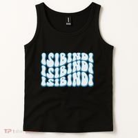 Groovy Wavy Style School Spirit Wear Tank Top thumb 2