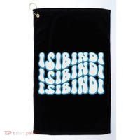 Groovy Wavy Style School Spirit Wear Golf Towel thumb 0