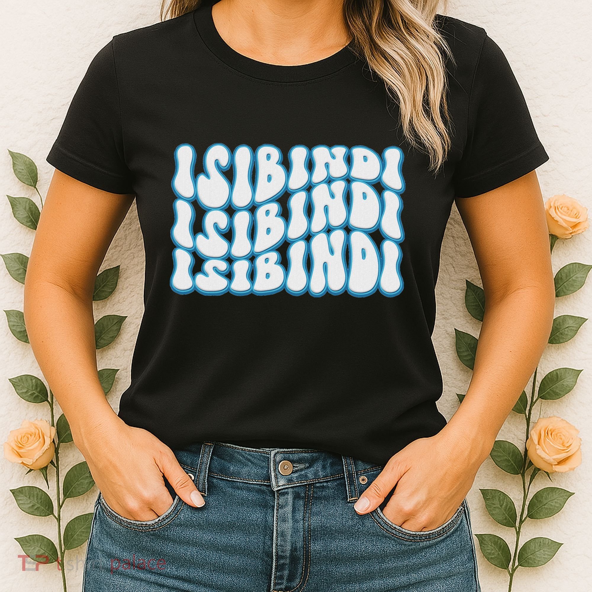 Groovy Wavy Style School Spirit Wear Women's T-Shirt