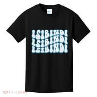 Groovy Wavy Style School Spirit Wear Kids T-Shirt thumb 0