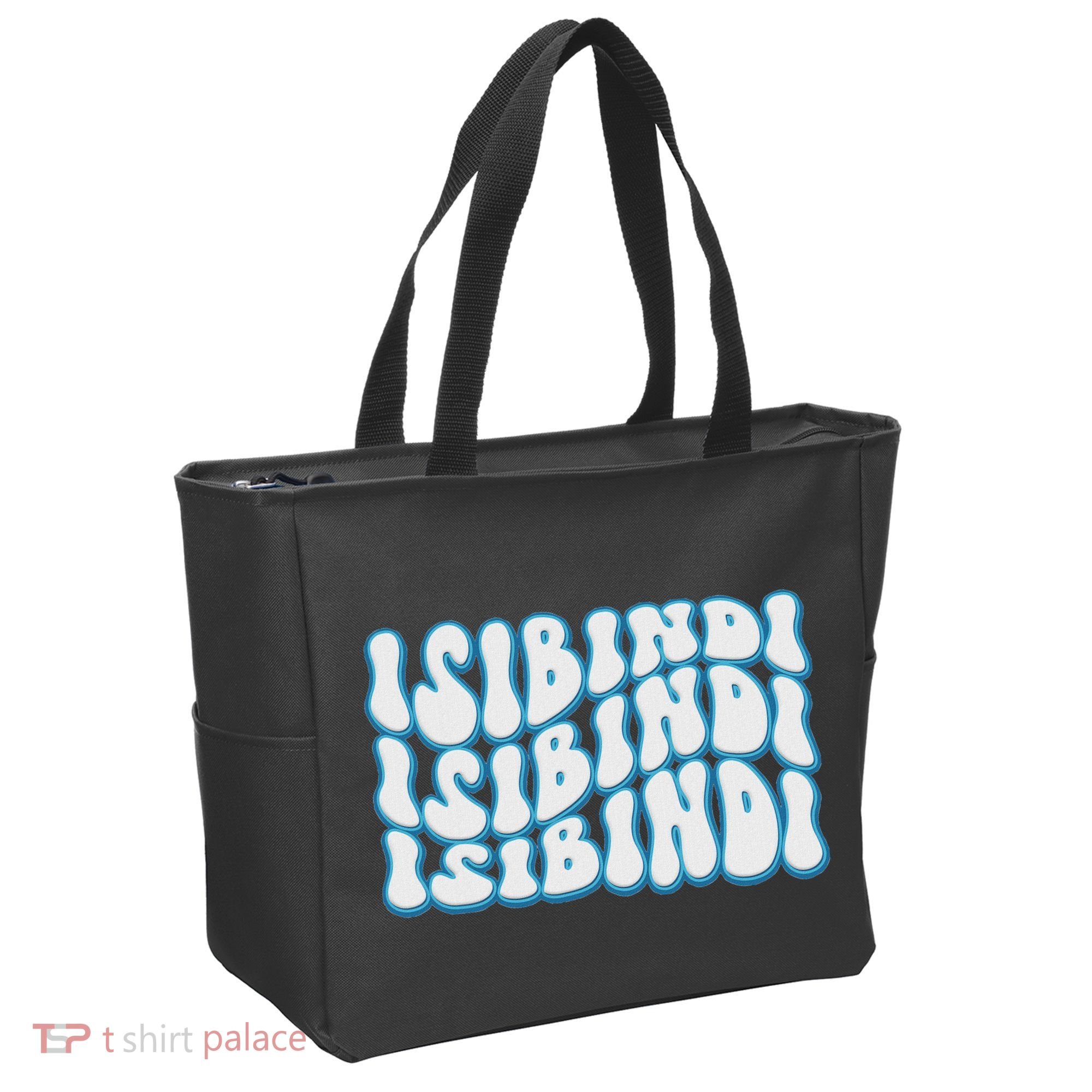 Groovy Wavy Style School Spirit Wear Tote Bag