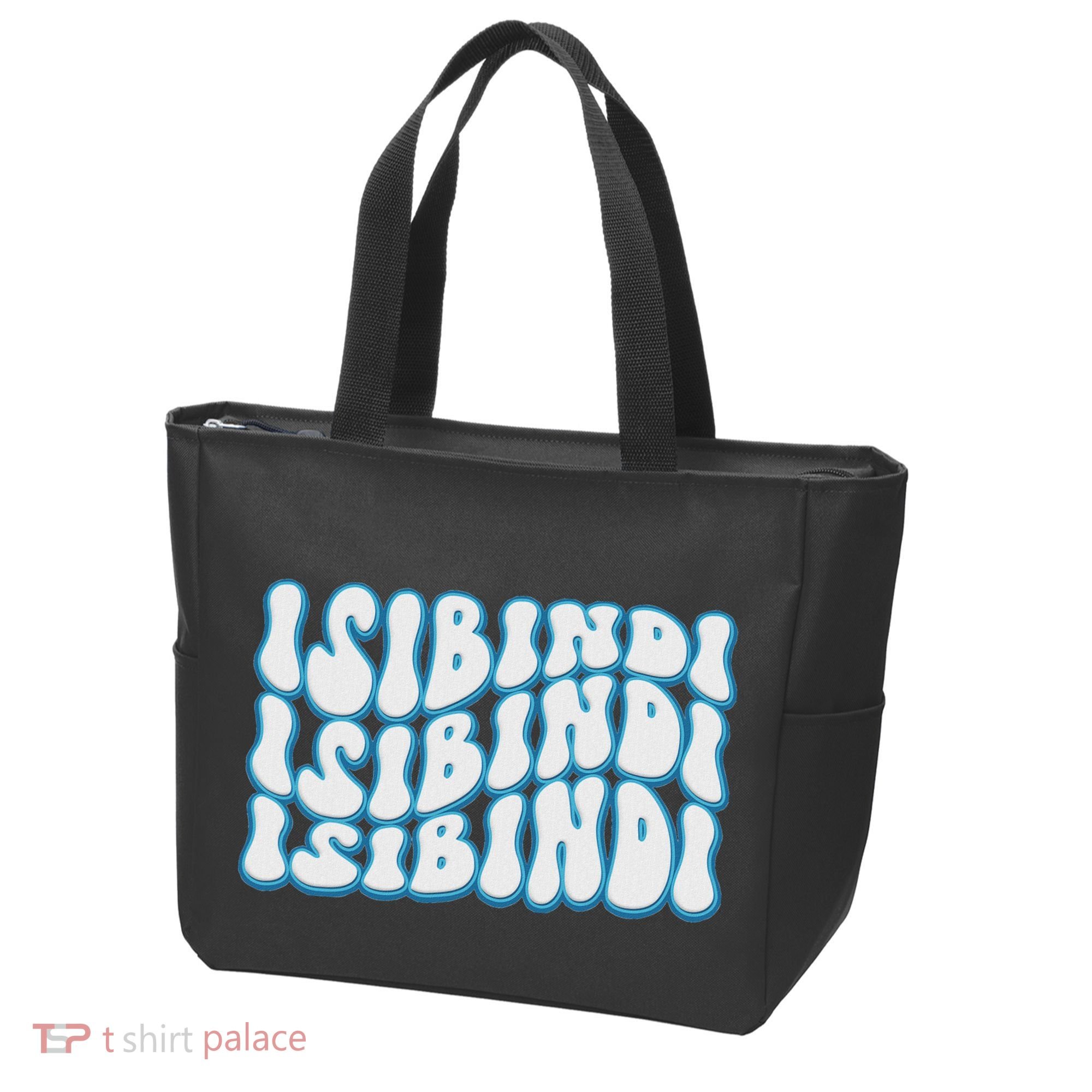 Groovy Wavy Style School Spirit Wear Tote Bag
