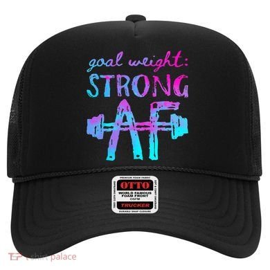 Goal Weight Strong AF Workout Motivational Hat