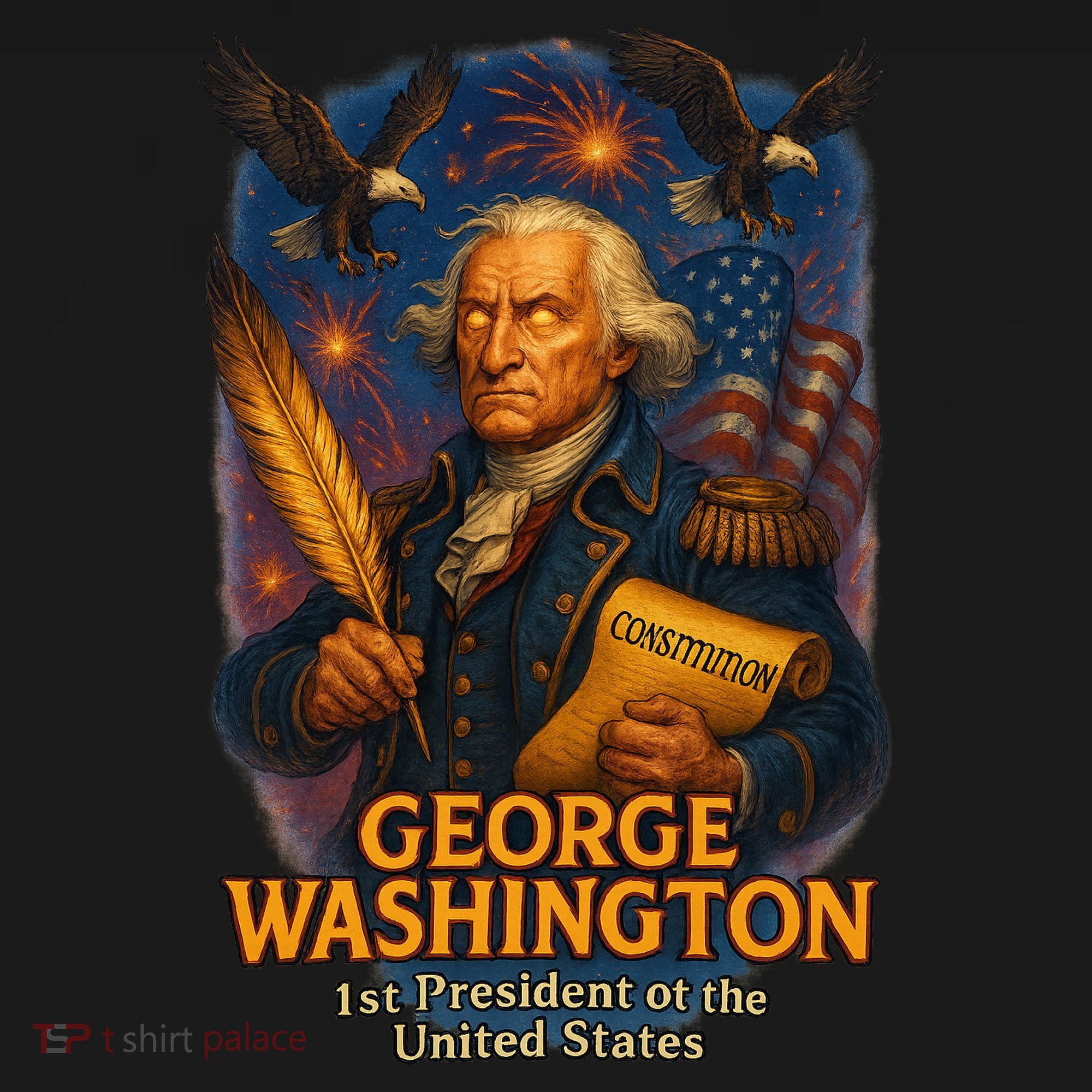 George Washington The Presidential Chronicles Backpack