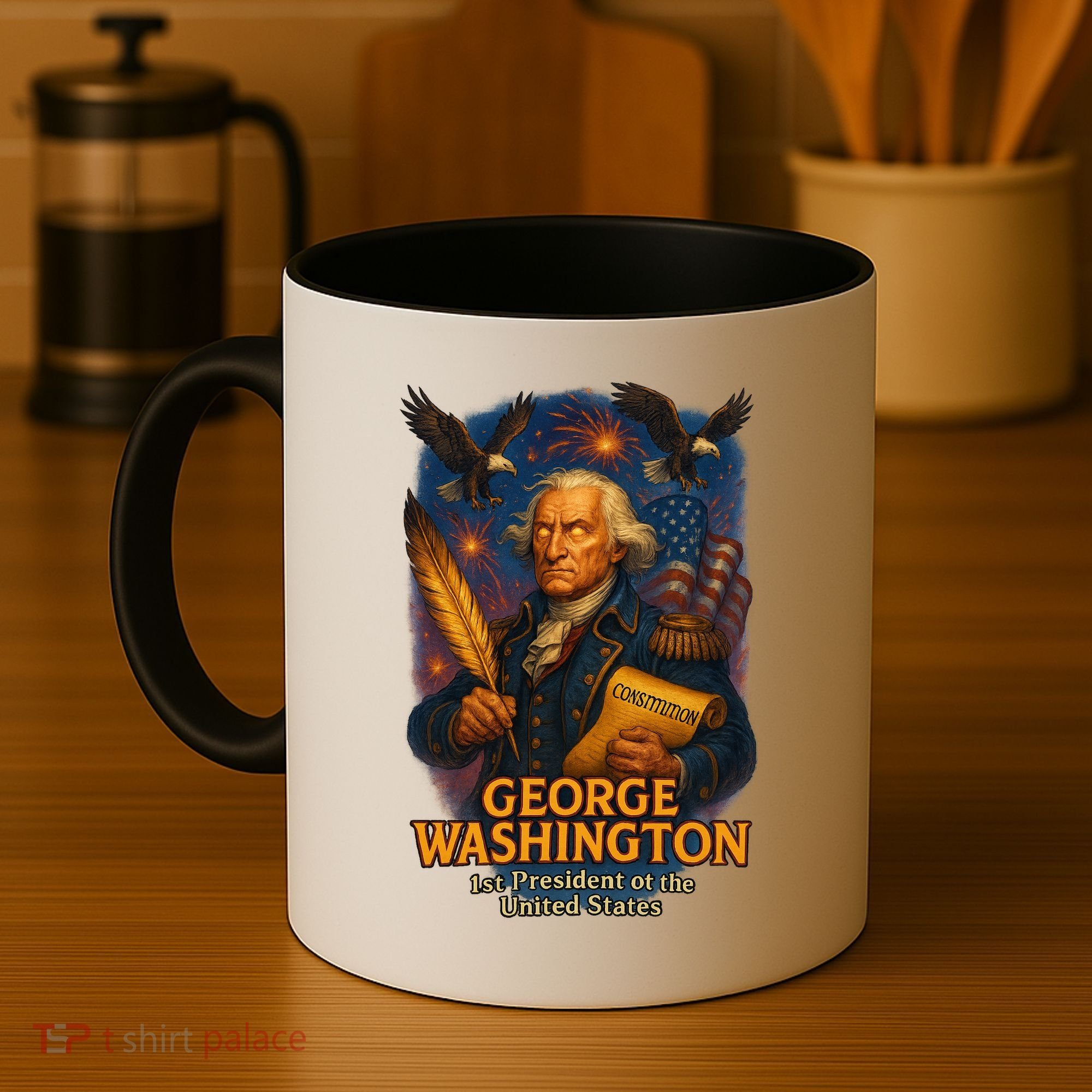 George Washington The Presidential Chronicles Coffee Mug