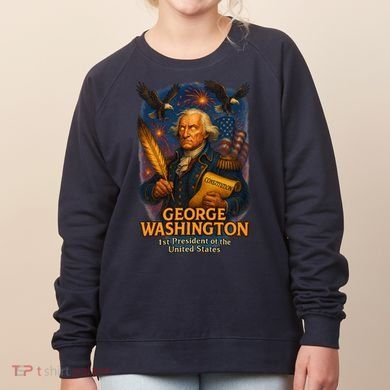George Washington The Presidential Chronicles Women's Sweatshirt