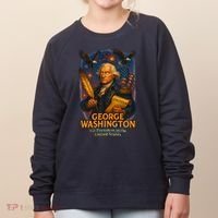 George Washington The Presidential Chronicles Women's Sweatshirt thumb 0