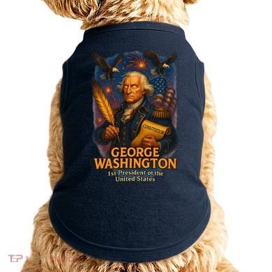 George Washington The Presidential Chronicles Doggie Tank