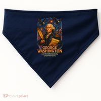 George Washington The Presidential Chronicles USA-Made Doggie Bandana thumb 0