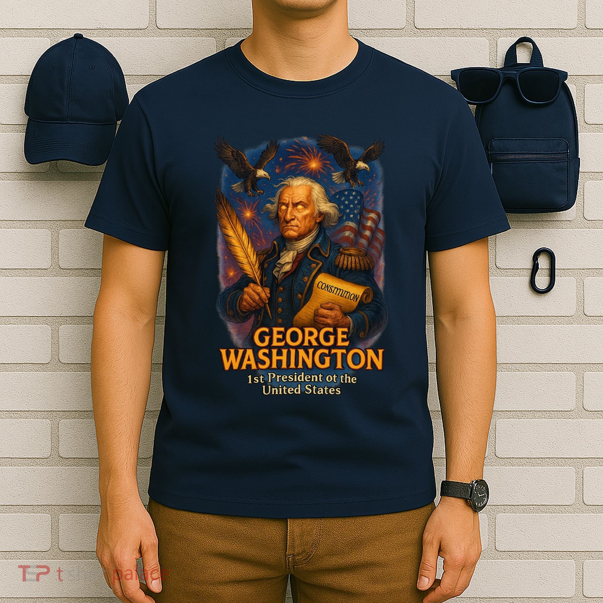 George Washington The Presidential Chronicles T-Shirt