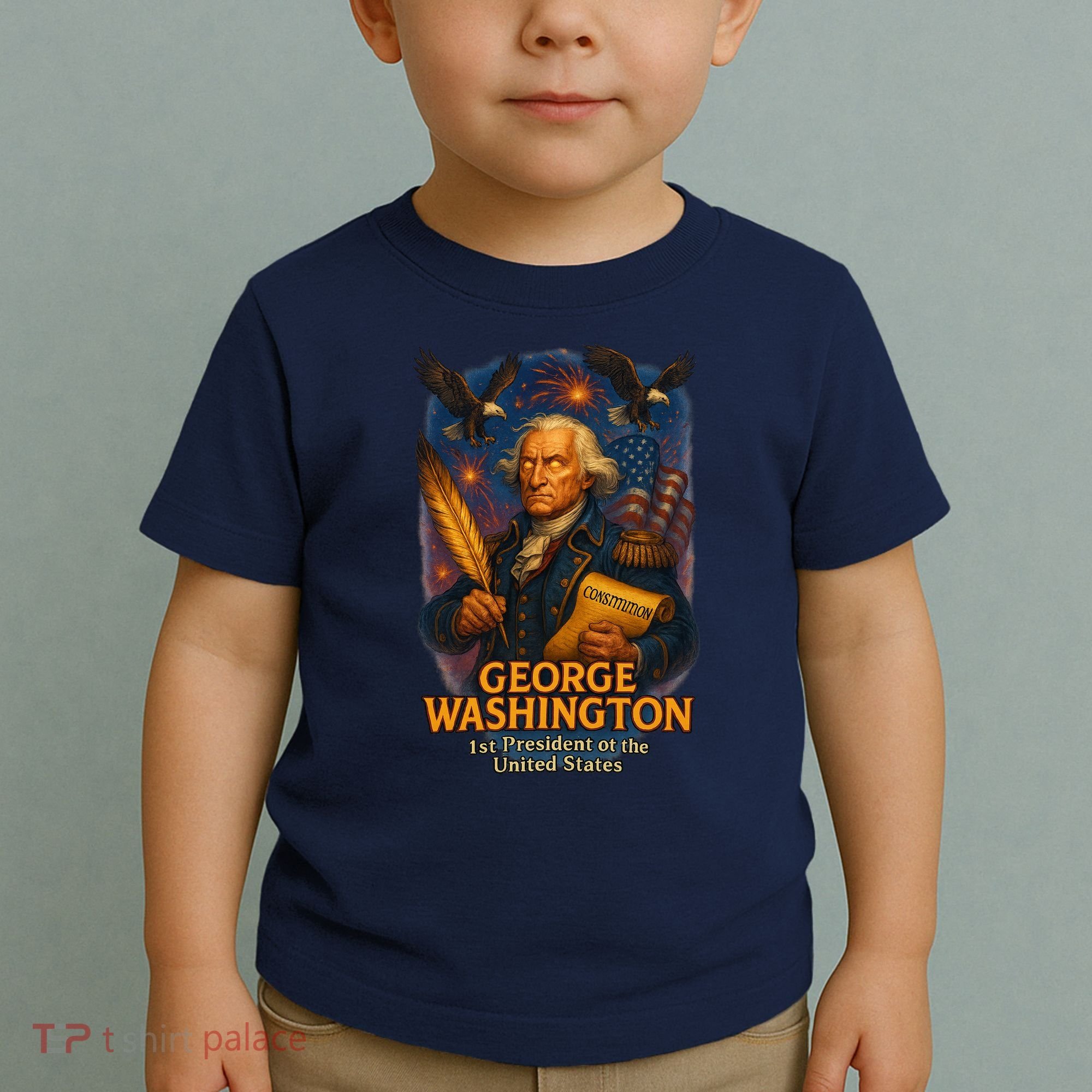 George Washington The Presidential Chronicles Toddler T-Shirt