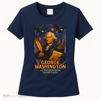 George Washington The Presidential Chronicles Women's T-Shirt