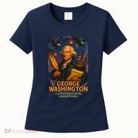 George Washington The Presidential Chronicles Women's T-Shirt thumb 0