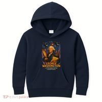 George Washington The Presidential Chronicles Kids Hoodie thumb 0