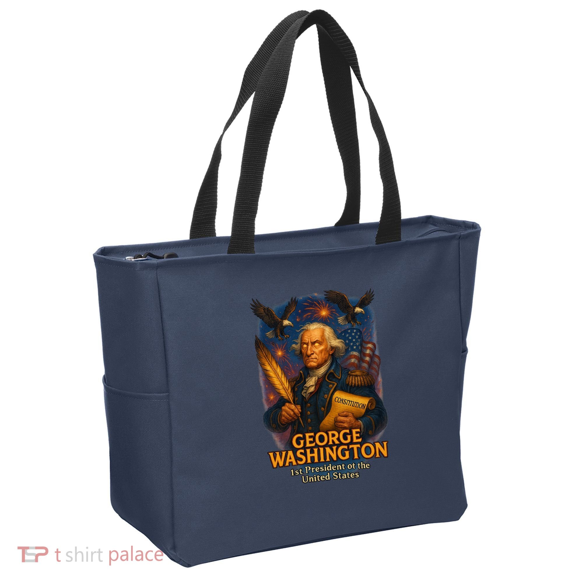 George Washington The Presidential Chronicles Tote Bag