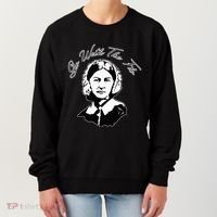 Go With The Flo Florence Nightingale Funny Nurse Women's Sweatshirt thumb 0