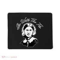 Go With The Flo Florence Nightingale Funny Nurse Mousepad thumb 0