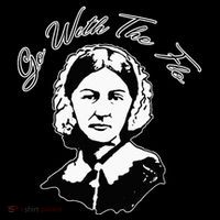 Go With The Flo Florence Nightingale Funny Nurse Mousepad thumb 1