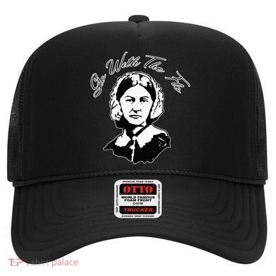 Go With The Flo Florence Nightingale Funny Nurse Hat
