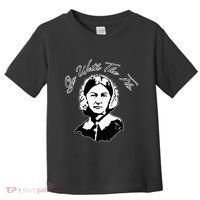 Go With The Flo Florence Nightingale Funny Nurse Toddler T-Shirt thumb 0