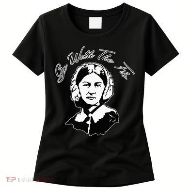 Go With The Flo Florence Nightingale Funny Nurse Women's T-Shirt