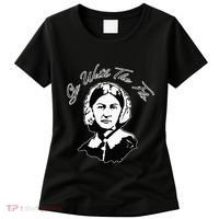 Go With The Flo Florence Nightingale Funny Nurse Women's T-Shirt thumb 0