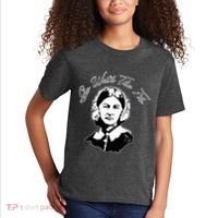 Go With The Flo Florence Nightingale Funny Nurse Kids T-Shirt thumb 2