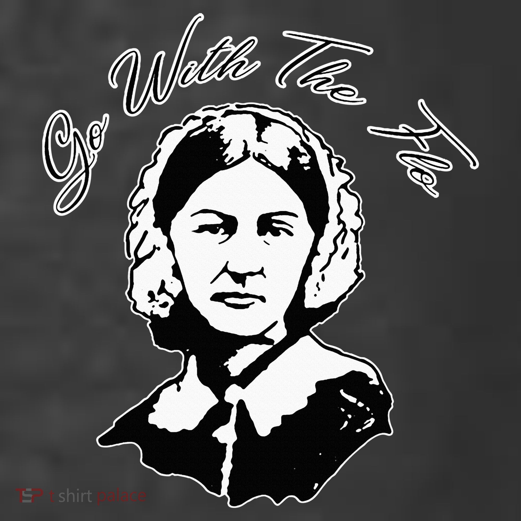 Go With The Flo Florence Nightingale Funny Nurse Kids T-Shirt