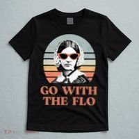 Go With The Flo Funny Nursing T-Shirt thumb 5