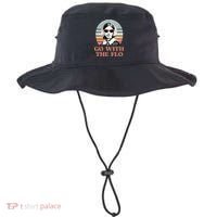 Go With The Flo Funny Nursing Bucket Hat thumb 0