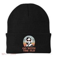 Go With The Flo Funny Nursing Beanie thumb 0
