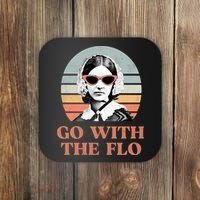 Go With The Flo Funny Nursing Coaster thumb 0