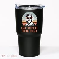 Go With The Flo Funny Nursing Tumbler thumb 0