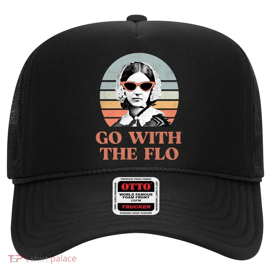 Go With The Flo Funny Nursing Hat