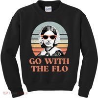 Go With The Flo Funny Nursing Kids Sweatshirt thumb 0