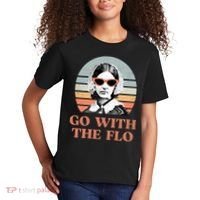 Go With The Flo Funny Nursing Kids T-Shirt thumb 2