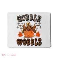 Gooble Wobble Turkey Thanksgiving Holiday Cheetah Mousepad thumb 0