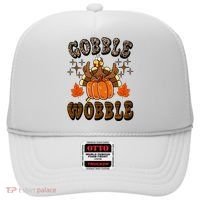 Gooble Wobble Turkey Thanksgiving Holiday Cheetah Hat thumb 0