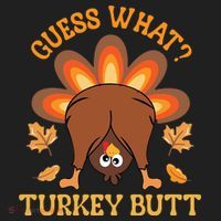 Guess What Turkey Butt Funny Thanksgiving Tumbler thumb 3