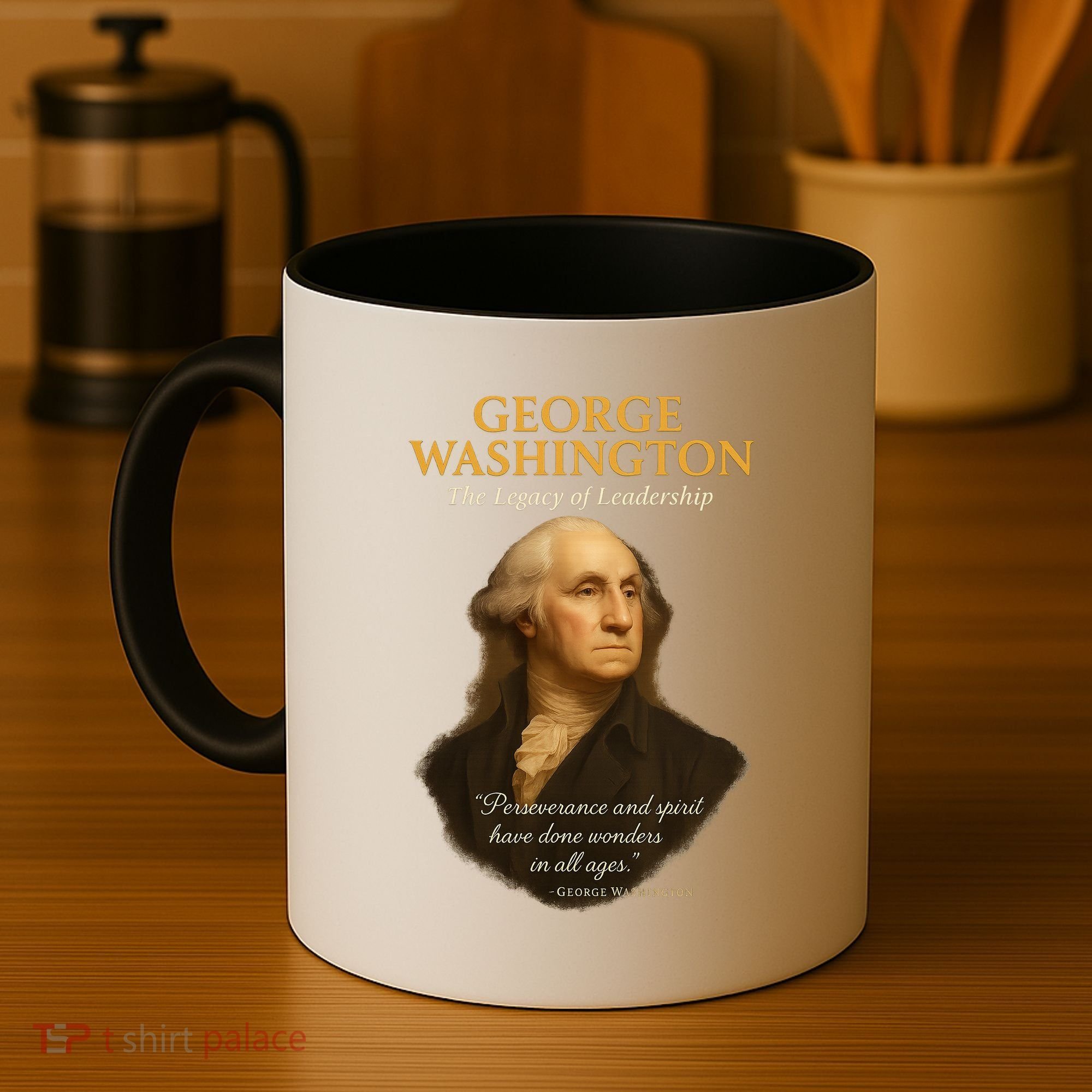 GEORGE WASHINGTON The Legacy Of Leadership Coffee Mug