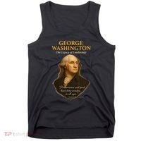 GEORGE WASHINGTON The Legacy Of Leadership Tank Top thumb 0