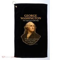 GEORGE WASHINGTON The Legacy Of Leadership Golf Towel thumb 0