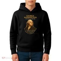 GEORGE WASHINGTON The Legacy Of Leadership Kids Hoodie thumb 4