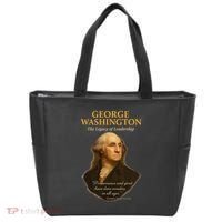 GEORGE WASHINGTON The Legacy Of Leadership Tote Bag thumb 0