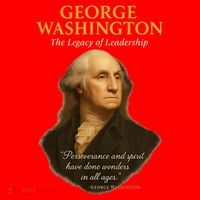 GEORGE WASHINGTON The Legacy Of Leadership Santa Hat thumb 1